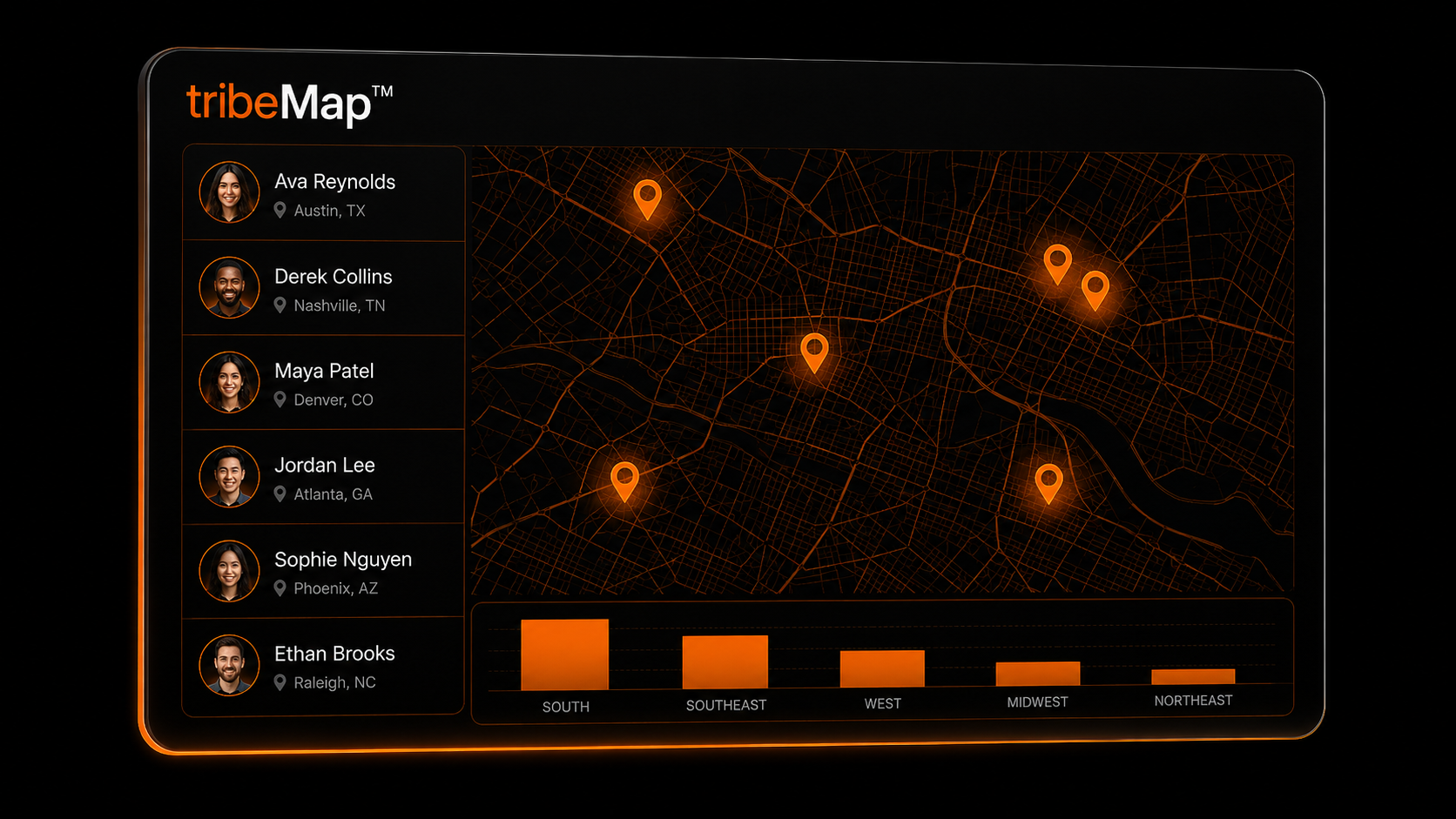 tribeMap preview